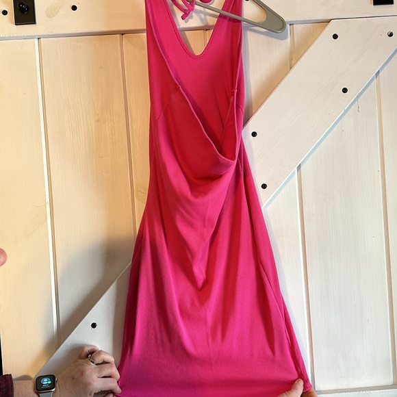 Wild Fable pink halter top dress - Picture 2 of 3